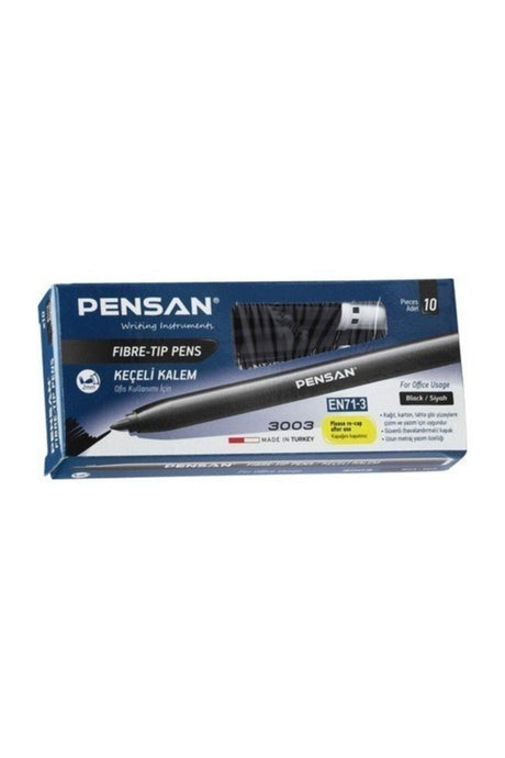 Felt Pen 3003 Office Type Black Pe3003kk10s
