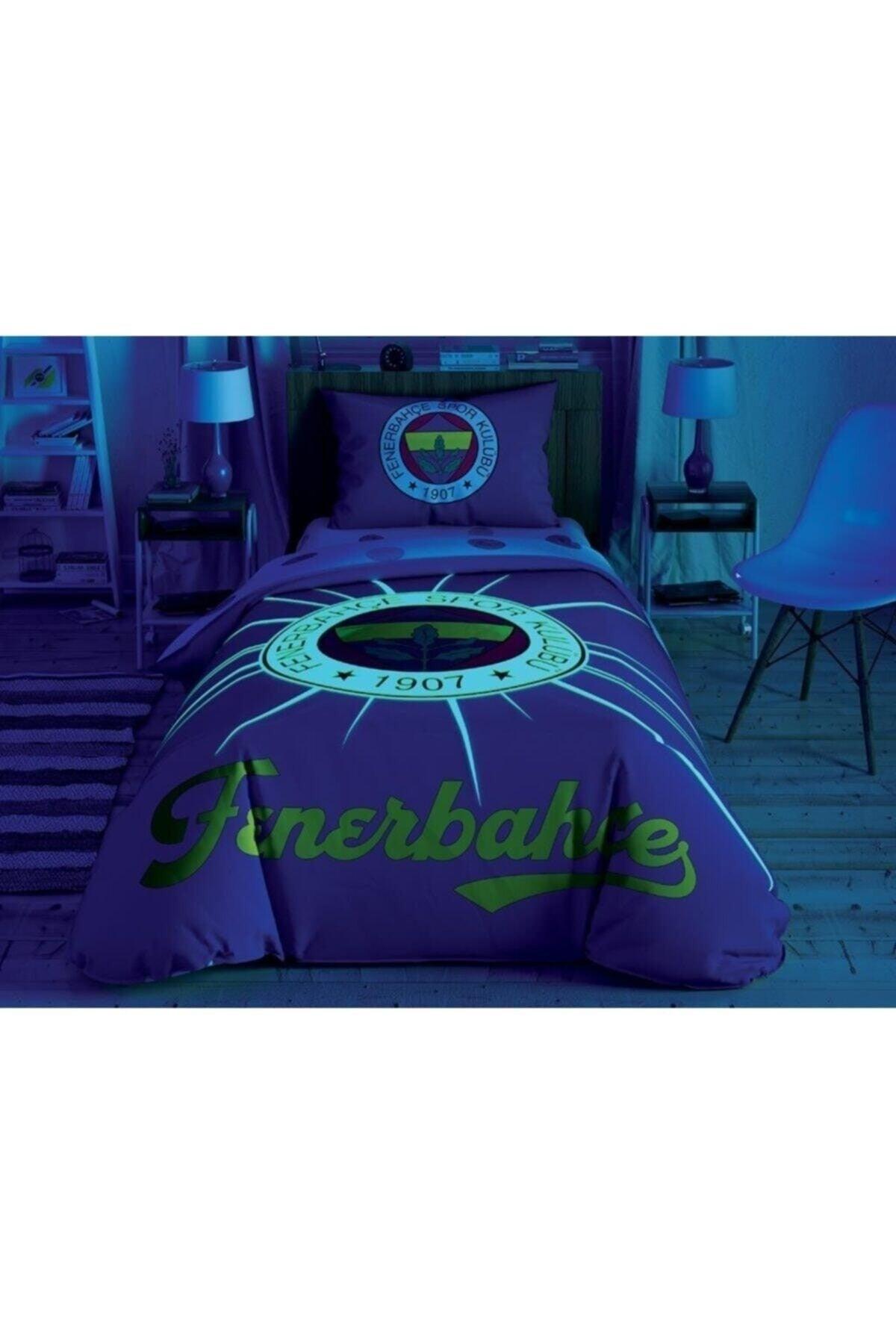 Fenerbahçe Light Glow Licensed Single Licensed Duvet Cover Set - Swordslife