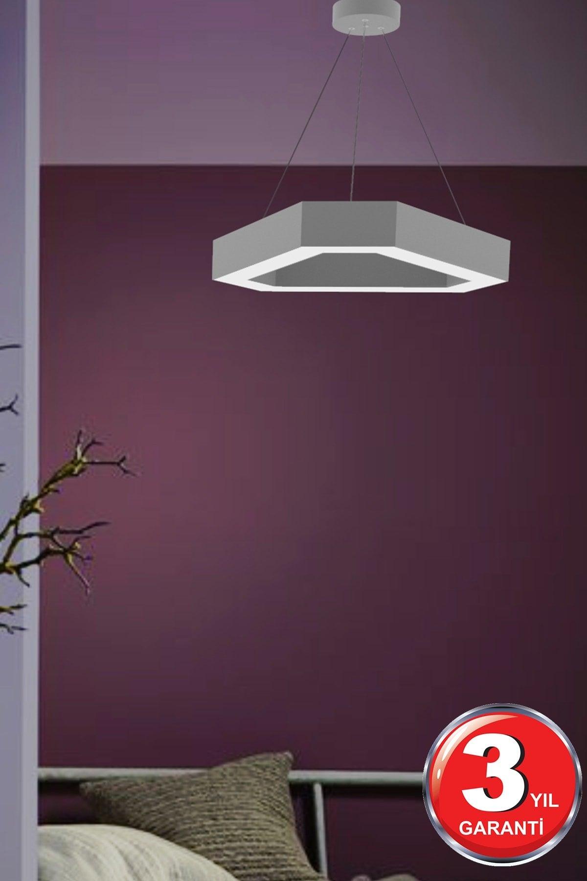 Fetta (Grey Case, White Light) Led Modern Led Chandelier - Swordslife