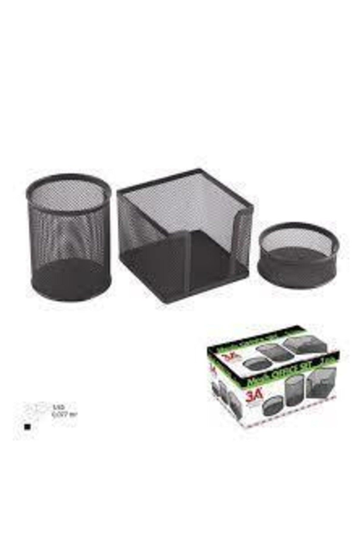 Mesh Table Top Set 3 Pcs 1179 Black