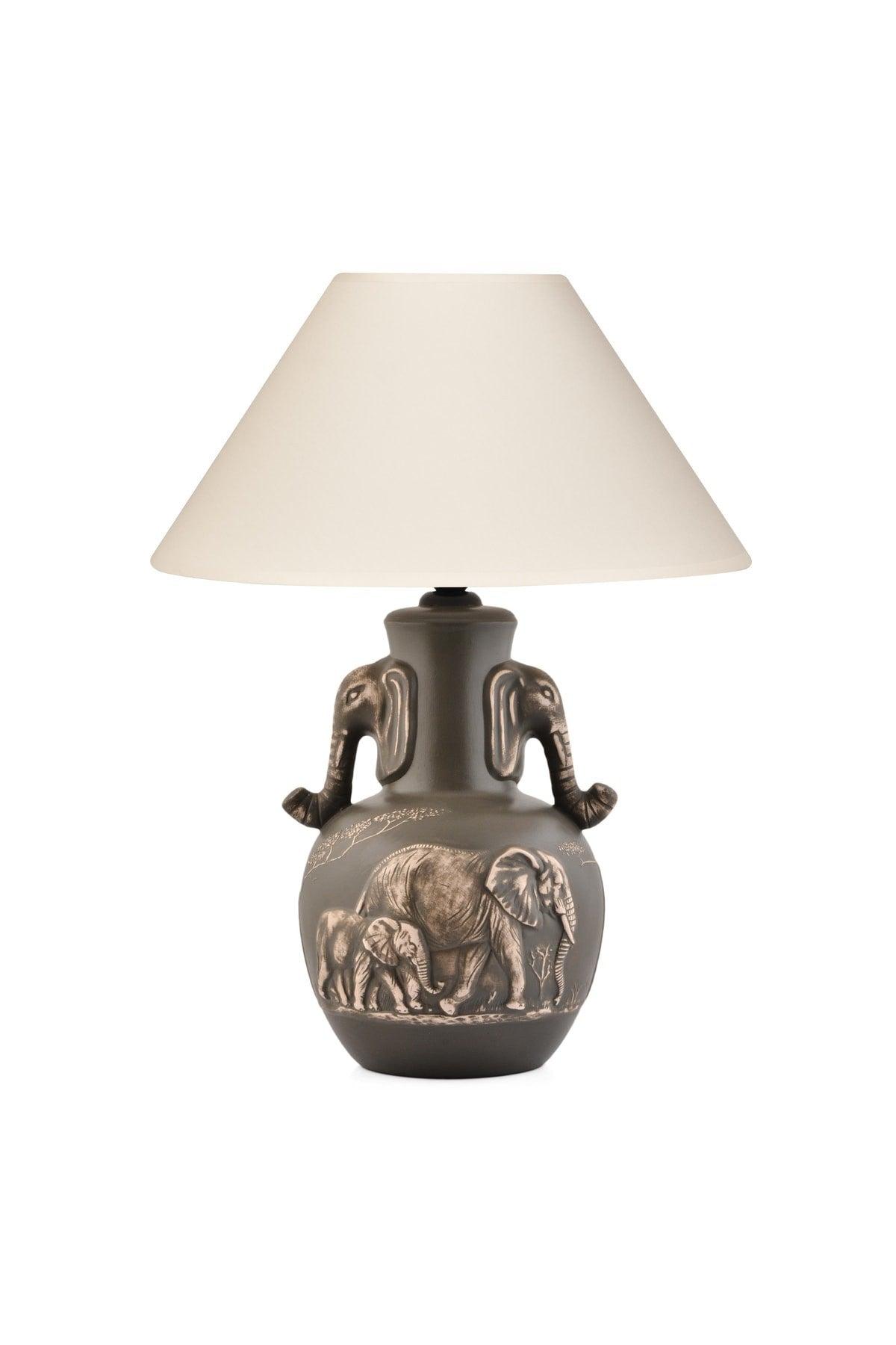 Elephant Handle Smoked Lampshade - Swordslife