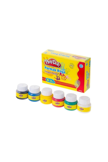 Finger Paint 6 Colors X 30 ml.