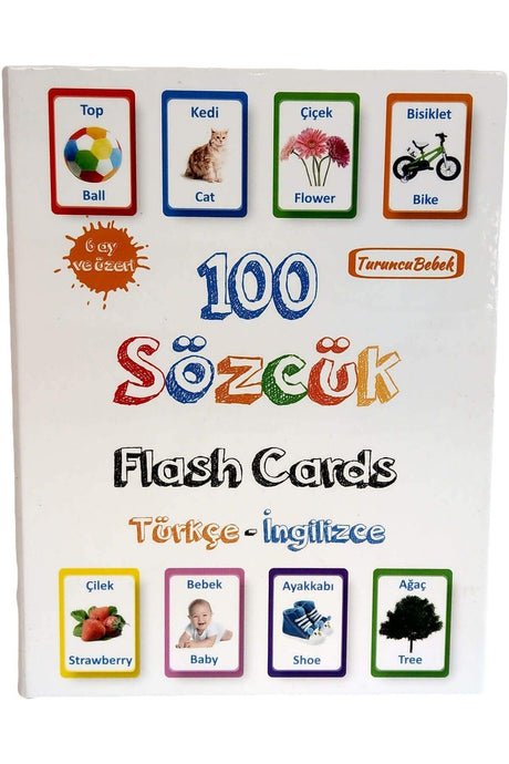 Top 100 Word Cards, English-Turkish - Swordslife