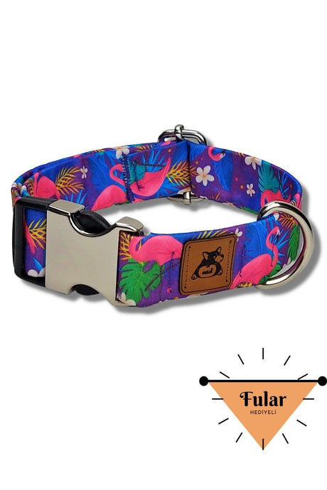 Flamingo Dog Collar