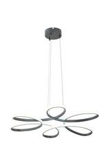 Flora Smoked Modern Pendant Lamp Led Chandelier - Swordslife