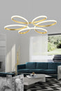 Flora Gold Modern Pendant Lamp Led Chandelier - Swordslife