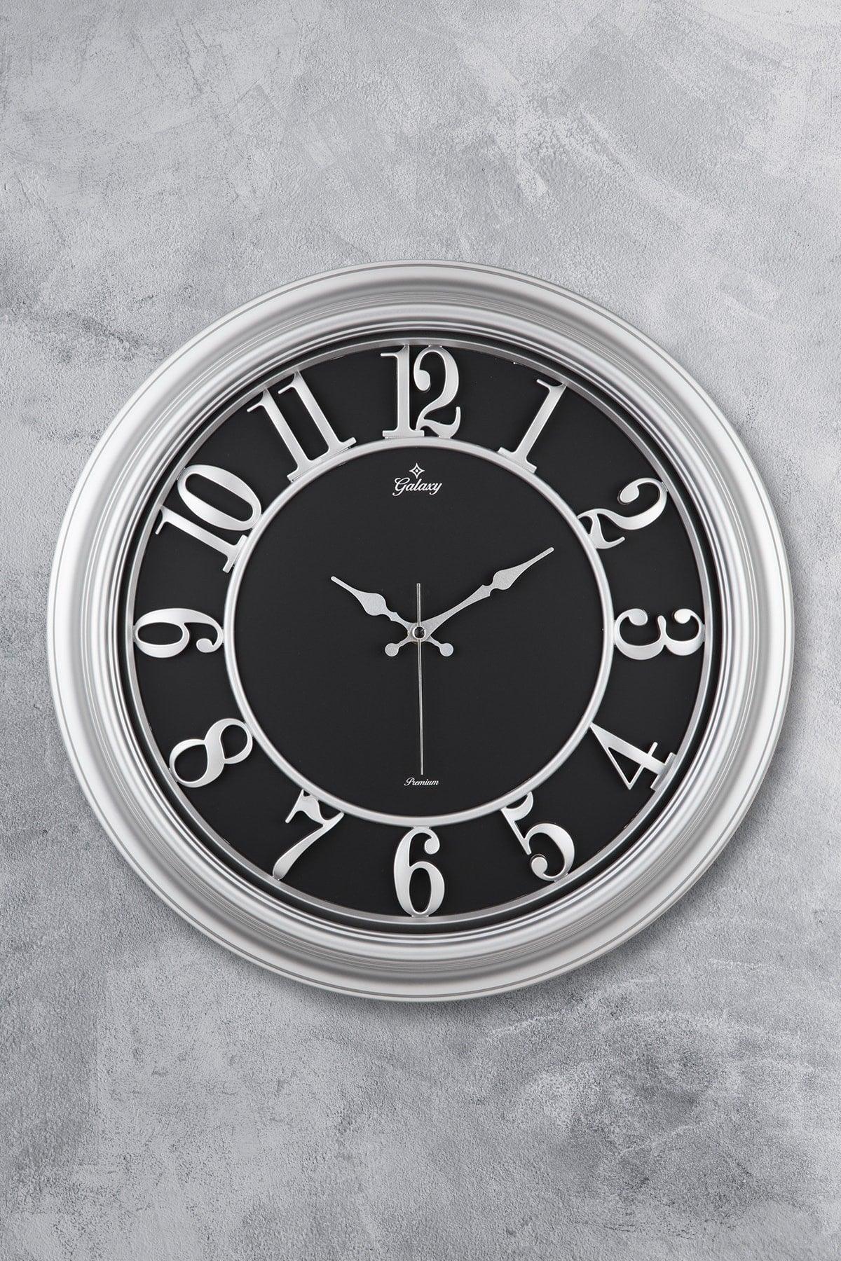 Akar Saniye Silent Mechanism Decorative Wall Clock 46 Cm - Swordslife