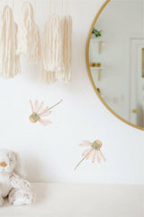 Flying Daisy Wall Sticker 72 Pieces - Swordslife