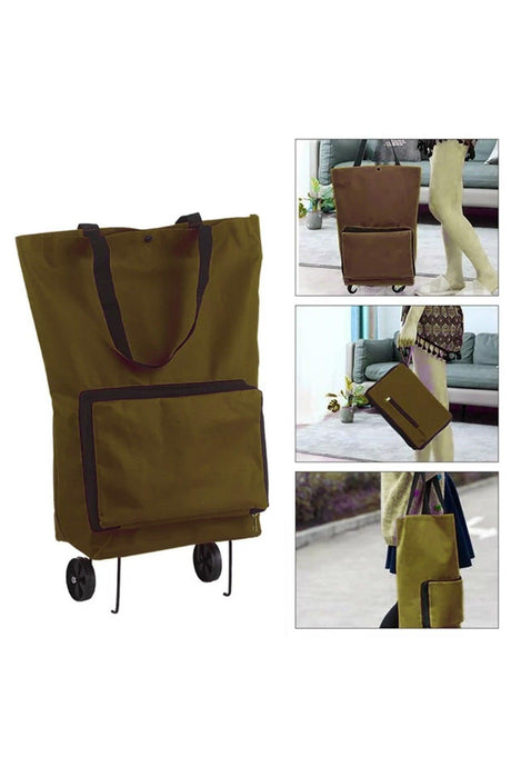 Foldable Wheeled Bag Bazaar Market