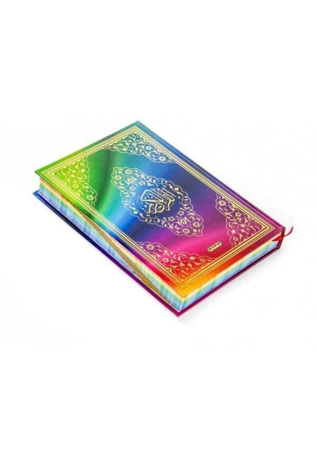The Easiest And The Clearest Huge Written Colorful Rainbow Quran With Audio For Kids Learning - Swordslife