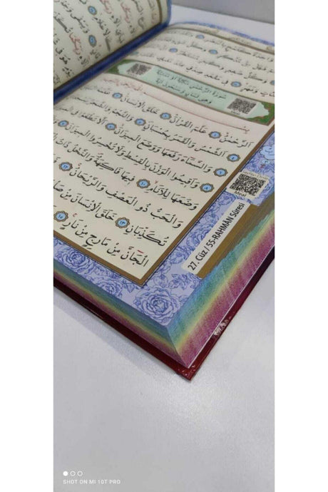 The Easiest And The Clearest Huge Written Colorful Rainbow Quran With Audio For Kids Learning - Swordslife