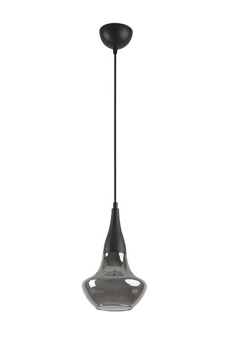 Fora besondere Design Sport Modern Dekorative Salon Schwarz Farbe Fuction Glas Anhänger Single Kronleuchter - Swordslife