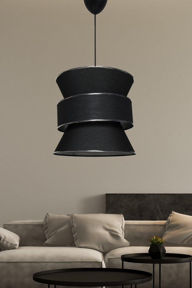 Forme Pendant Chandelier Black Gray Mdrn-45 - Swordslife