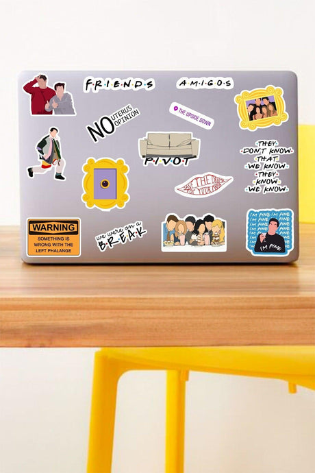 - Friends Laptop Notebook Tablet Sticker Set 1