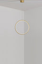 Phrygian Modern Hall Hallway Kitchen White Led Single Chandelier - Swordslife