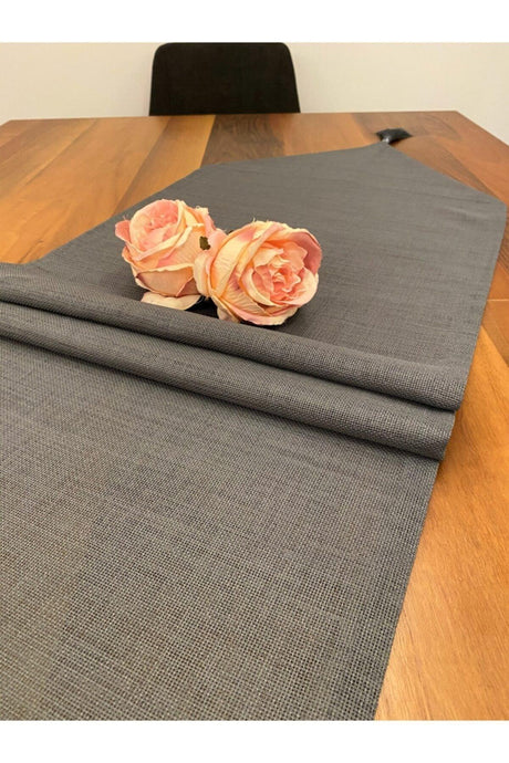 Smoked Linen Runner - Tasseled - Swordslife