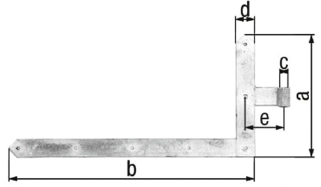 GAH ALBERTS loading belt B.40mm L.600mm S.4mm D.13mm VA rd - Swordslife