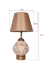 Galet Lampshade Cream Gold - Swordslife