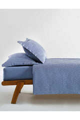 Garden Blue Double Bedspread - Swordslife