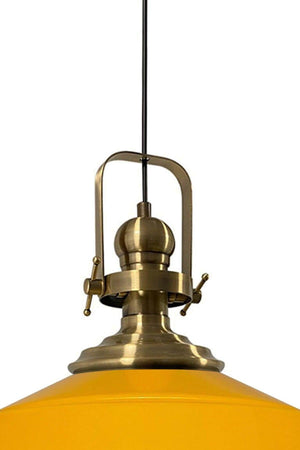 Gelbe Asaletli Einzelne Kronleuchter Sketch Titel Retro Sarkıt Lamp Restaurant Cafe Salon Chandelers - Swordslife