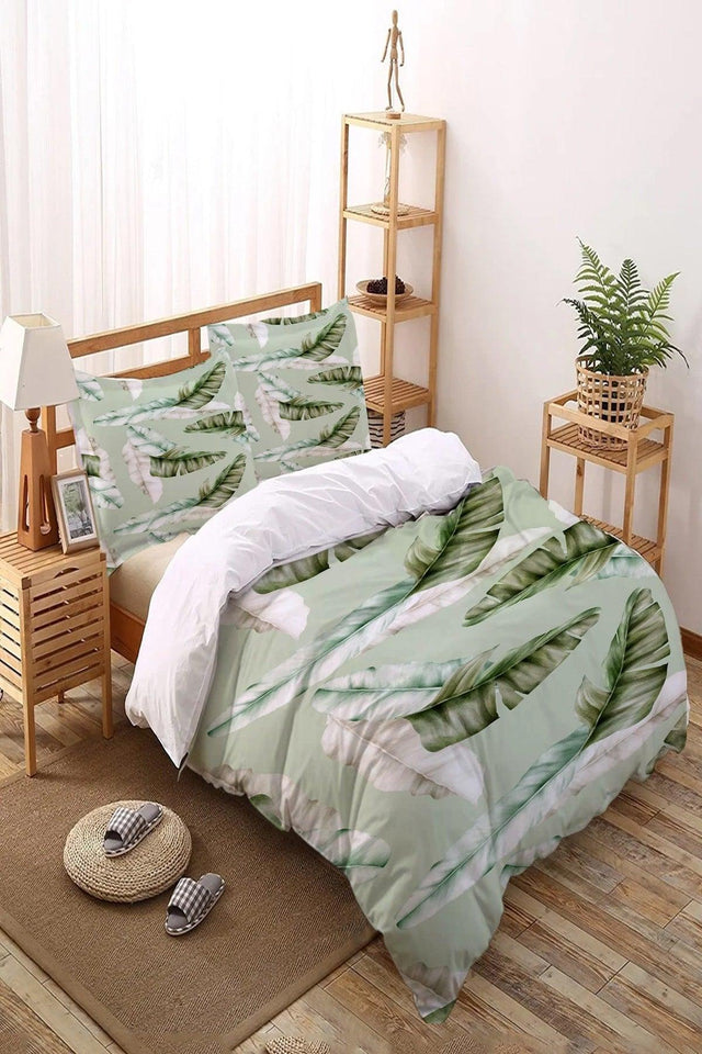 Patterned Double Sheet Duvet Cover Set