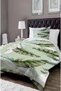 Patterned Single Bed Linen Duvet Cover Set