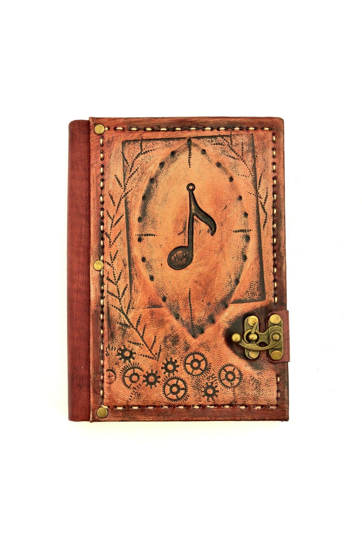 Genuine Leather Shamua Paper Note Tumbled Hand