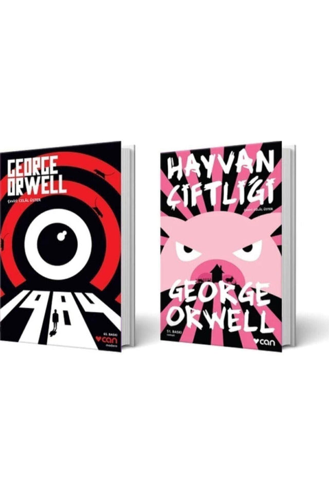 George Orwell 2 Book Set Animal Farm - 1984 - Swordslife