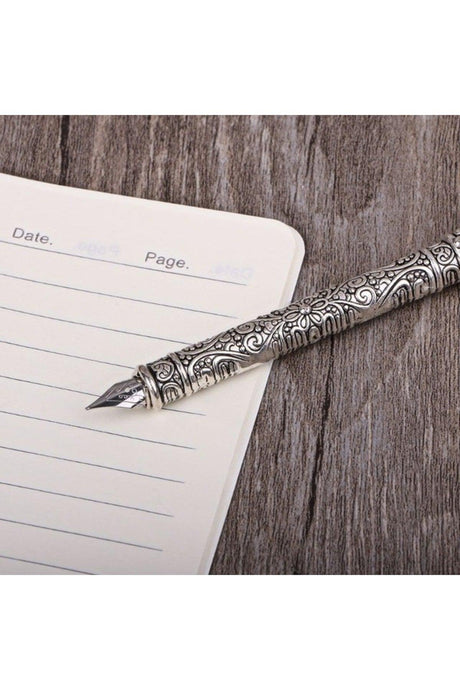 Gift Crowned Original Feather Pen