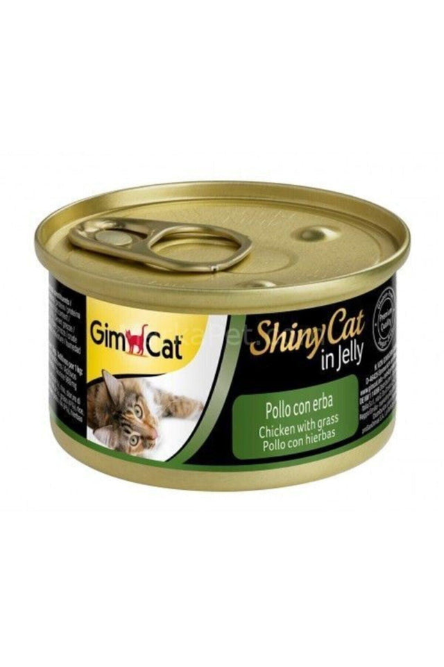 Gimcat Shinycat Chicken Cat Herb Canned 70