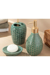 Gina 3 Pcs Green Bathroom Set