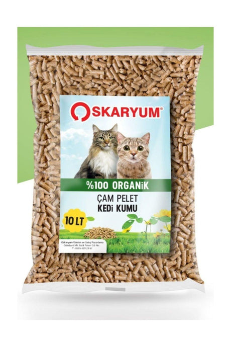 Pine Pellet Cat Litter 10 Lt