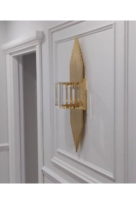 Gold Color Applique Wandleuchte Salon Corridor Hotel Restaurant Dekorative Applique - Swordslife