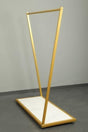 Gold Cross Pedestal Chipboard Base Stand