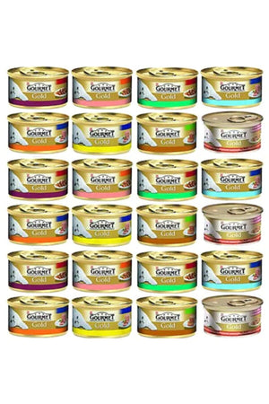 Gold Mixed Piece Meat Cat Food 85 Gr x