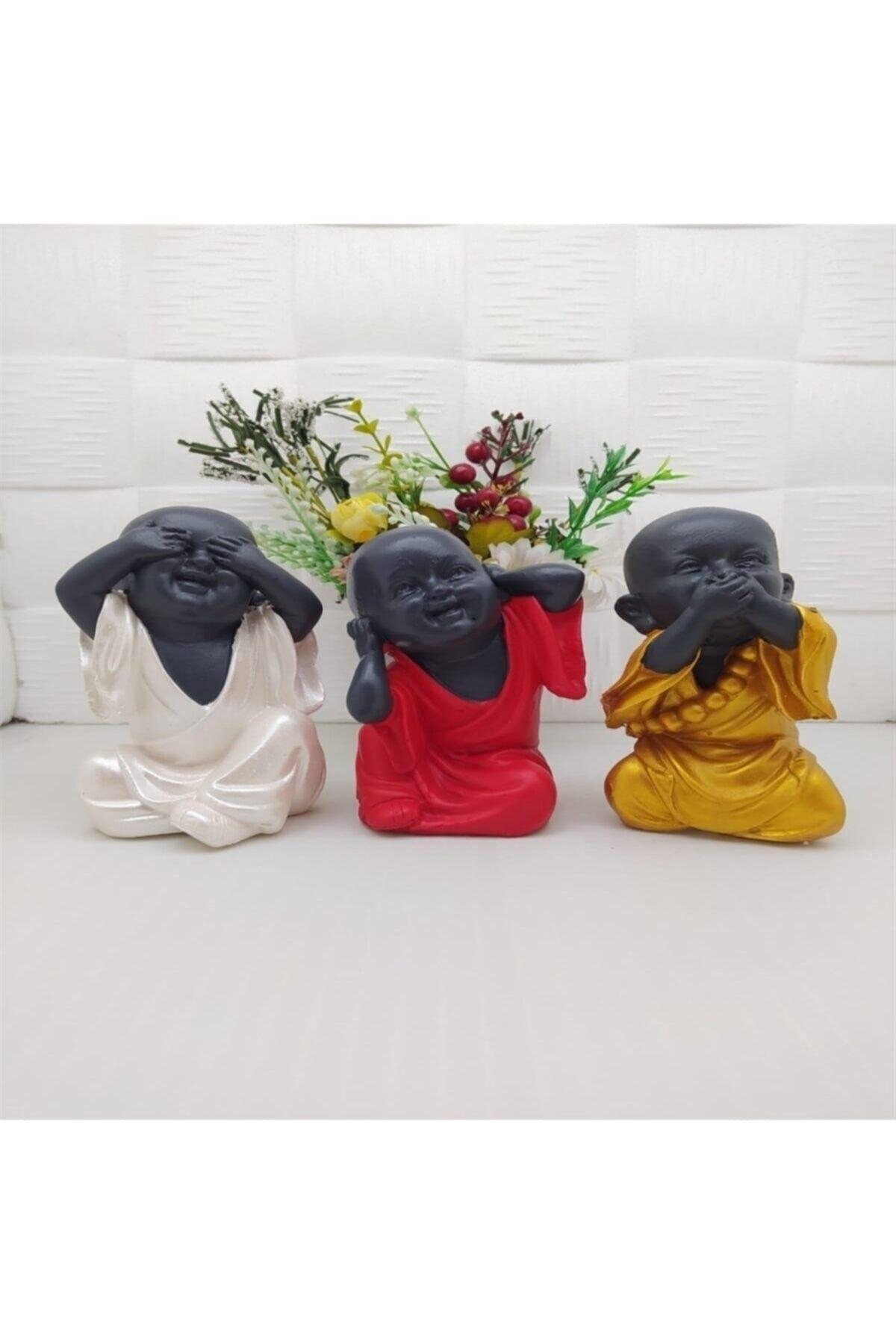 I Didn't See I Didn't Hear I Don't Know Trinket Decorative Object 3 Pcs. - Swordslife