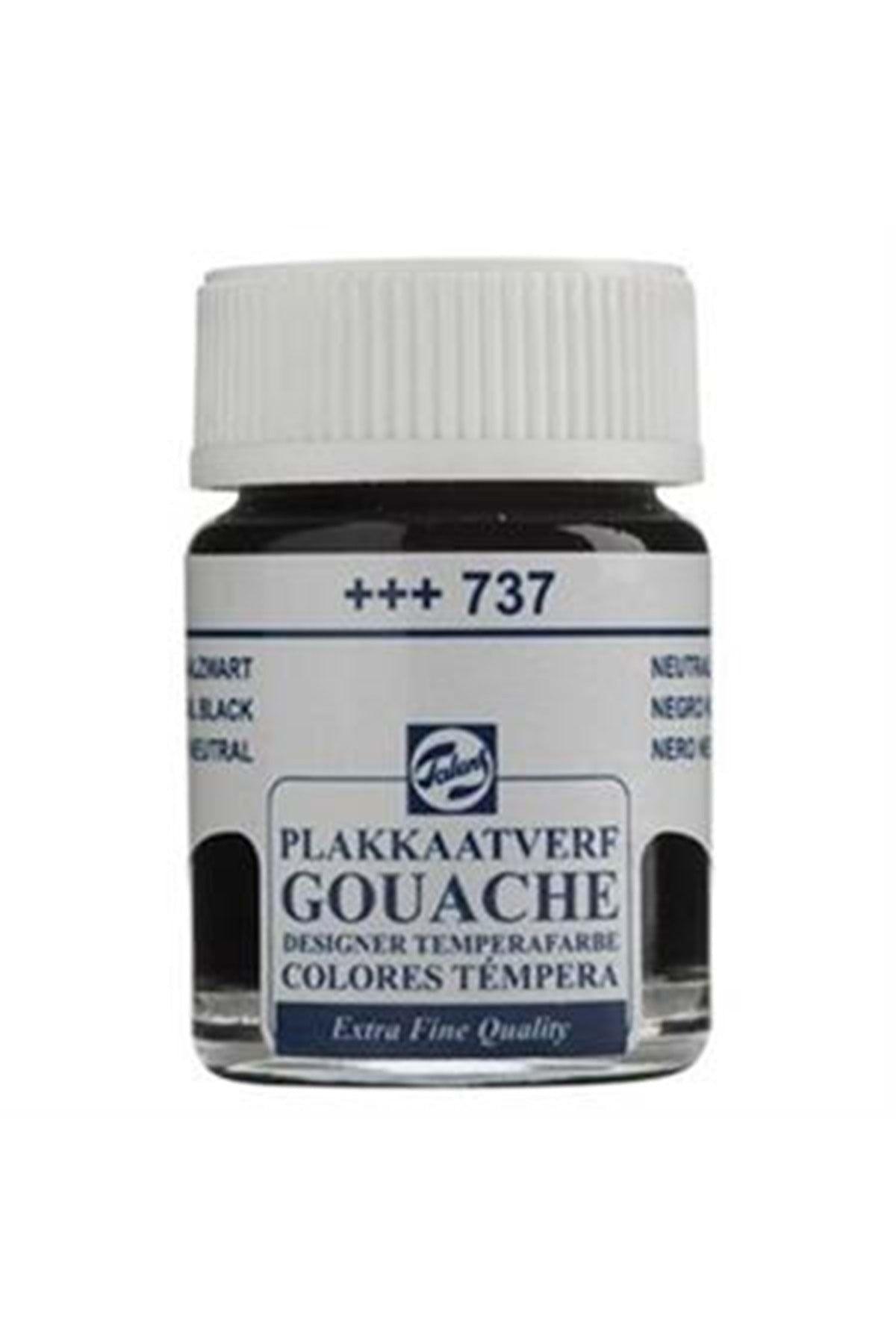 Gouache Paint 16 ml - Black 737