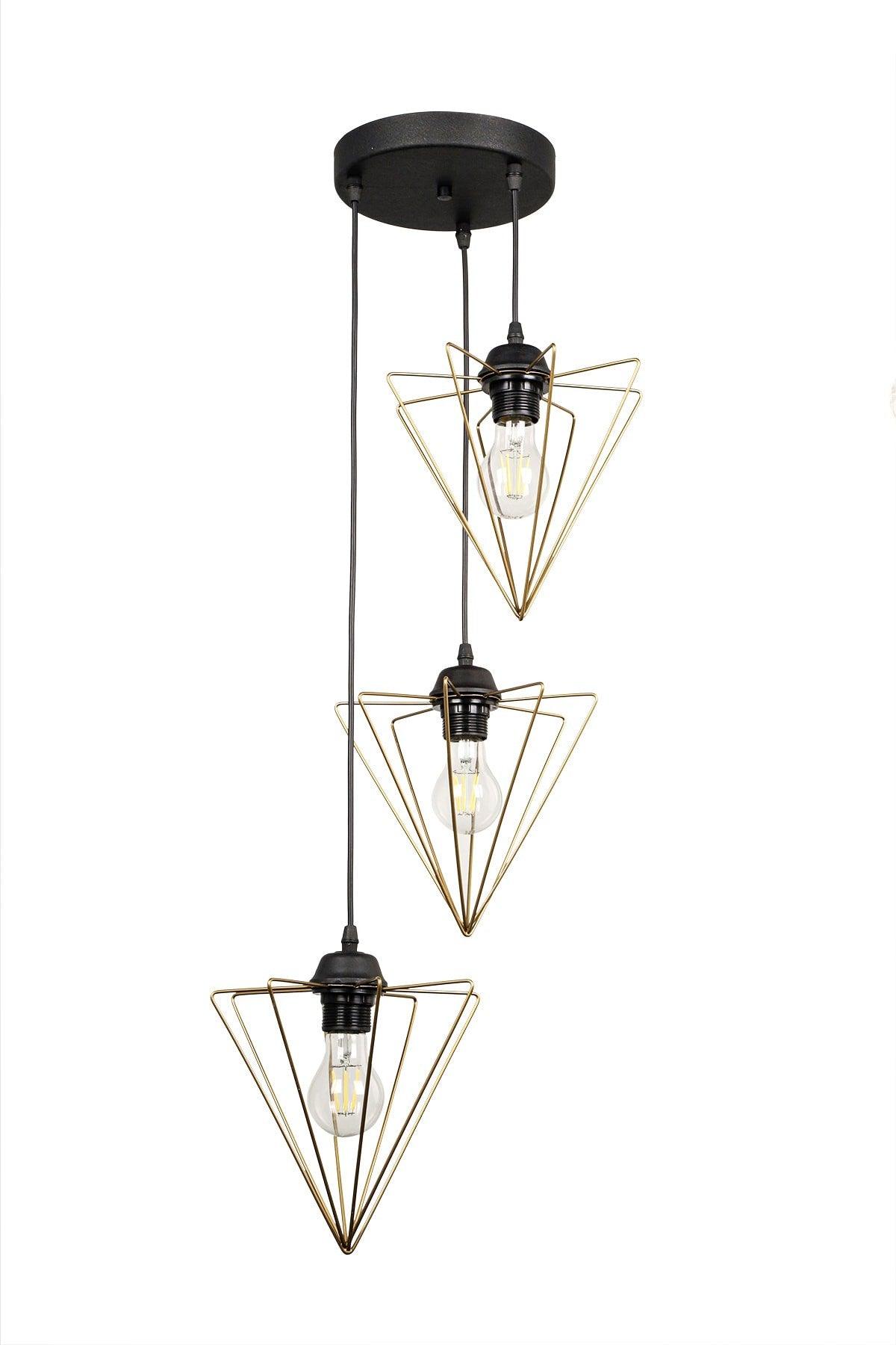 Grand 3rd Tumbled Pendant Lamp Chandelier - Swordslife