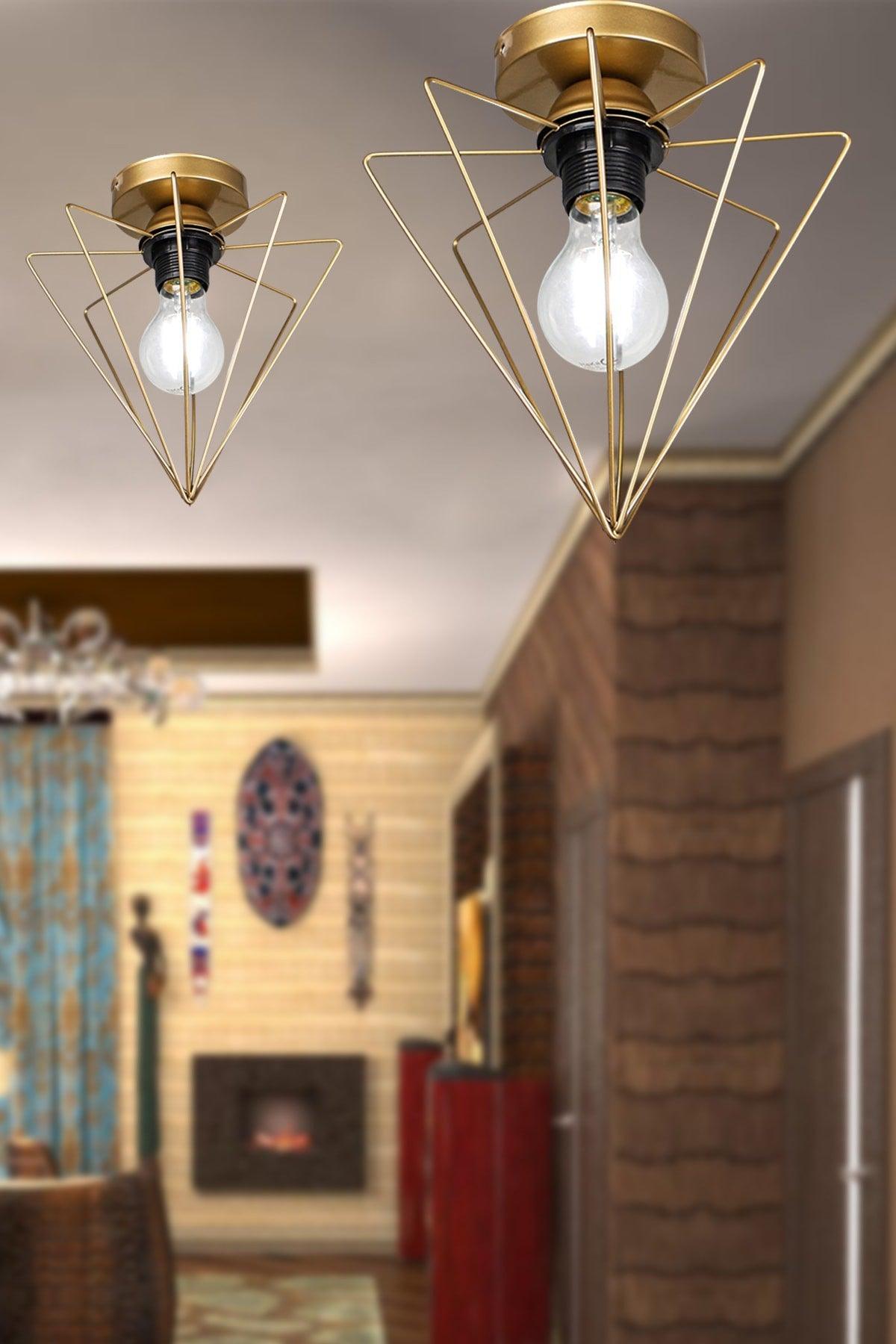 Grand Single Tumbled Ceiling Mount Chandelier - Swordslife