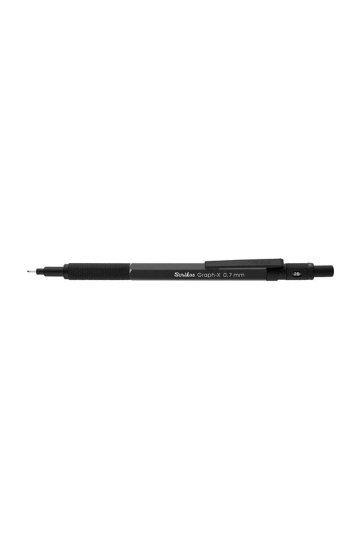 Graph-x Metal Versatile Pen 0.7 Mm Matte Black