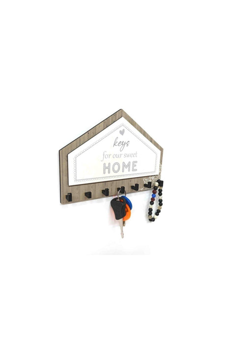 Gray Brown Triangle Keys For Home Hanger