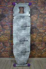 Gray Wood Ironing Board Cover - Swordslife