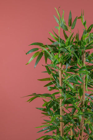 100 Cm Artificial Bamboo Tree in Gray Pot - Swordslife