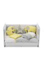 Gray Yellow Luxury Sleeping Set 12 Pieces 60x120 - Swordslife