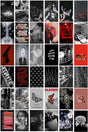 Grunge 40-Piece Poster Wall Poster Set - Swordslife