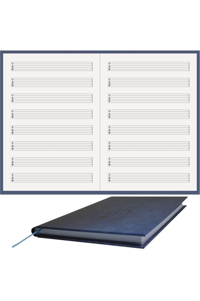 Guitar Notebook (Right Cutout with Tab Key