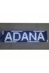 Route Led Sign Green 16x64cm