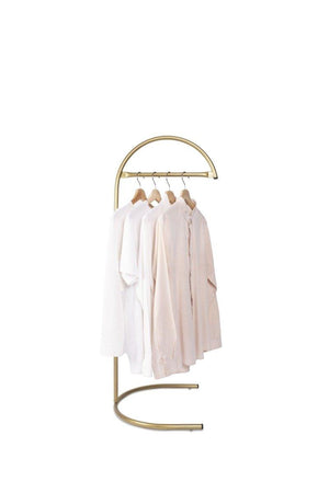 Half Moon Garment Hanger Gold Color Hanger Clothes Hanger Footed Hanger Clothes Hanger - Swordslife