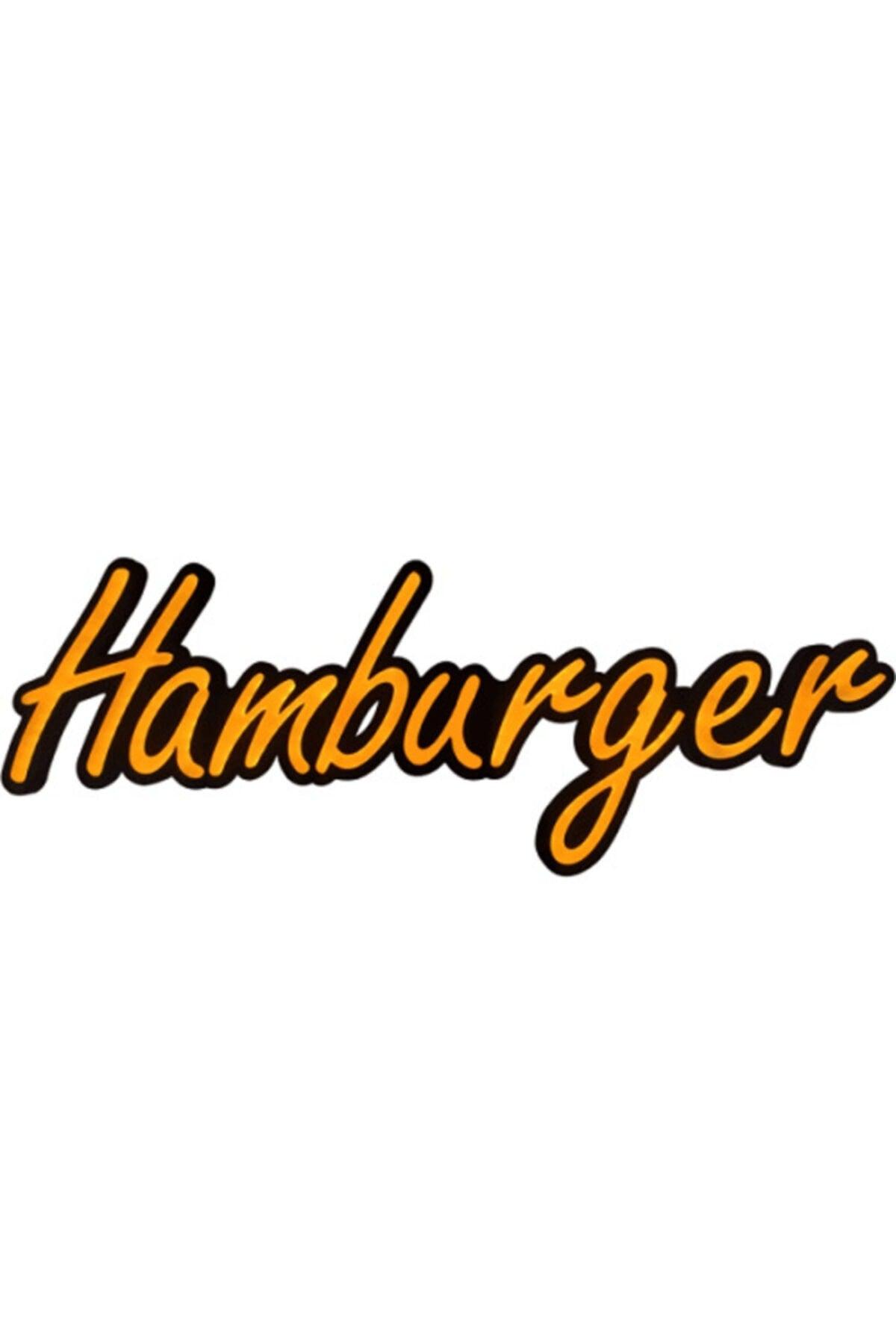 Hamburger Leon Led Sign Lighted 45x122cm - Swordslife