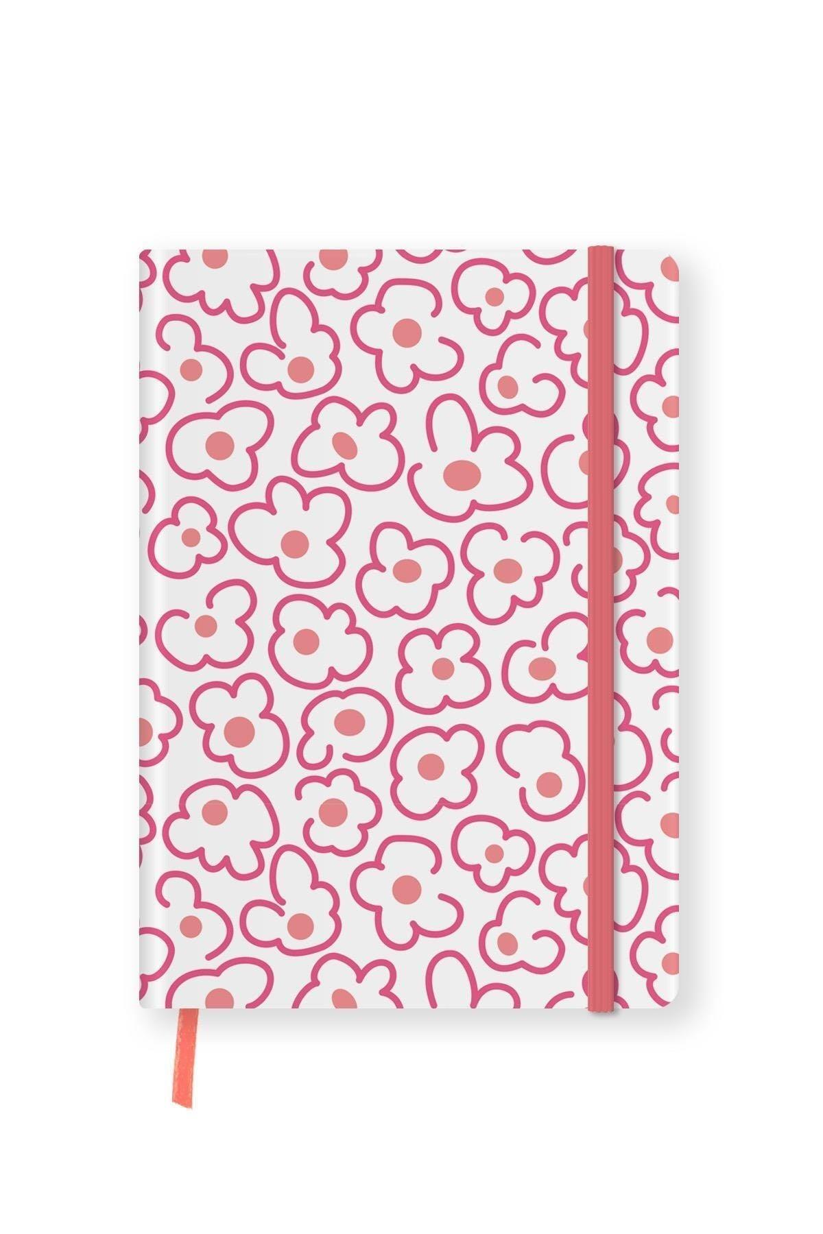 Hand Drawn Pink Floral Perpetual Organizer